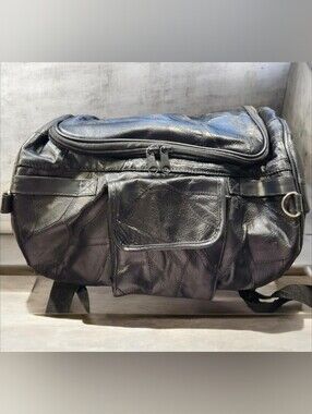 Diamond Plate NWT Diamond Plate Genuine Buffalo Leather Bag